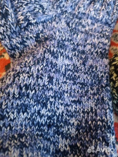 Шерстяные носки ручной работы