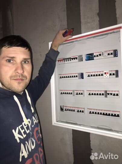 Электрика Электромонтаж Электрик