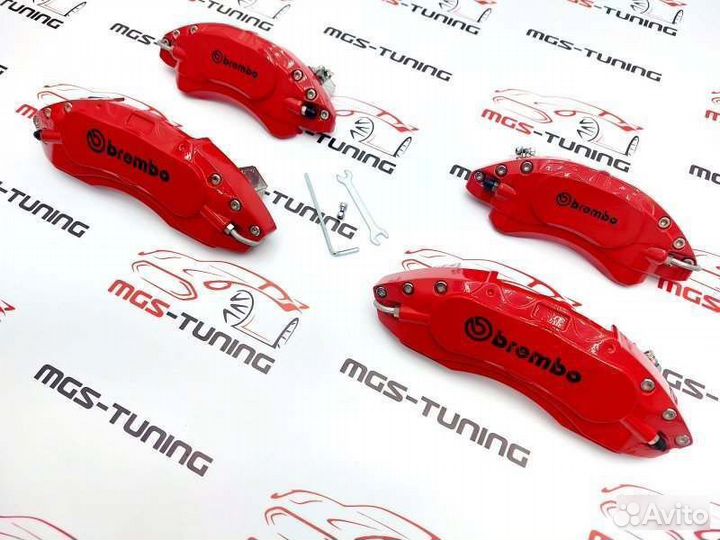 Brembo накладки суппортов алюминий Camaro 2016+