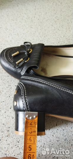 Балетки натуральная кожа 36 37