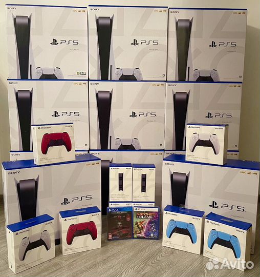 Playstation 5 с дисководом+Чек+700 игр