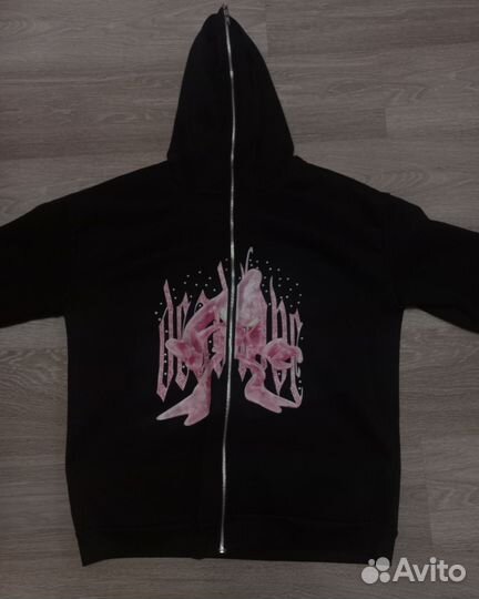 Зип-худи оверсайз 