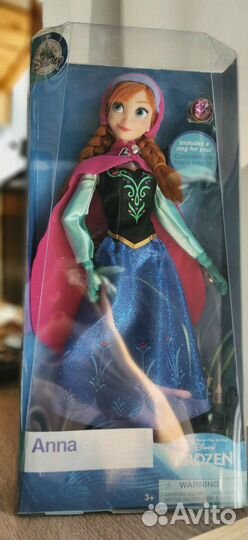 Новая оригинальная кукла Anna Disney
