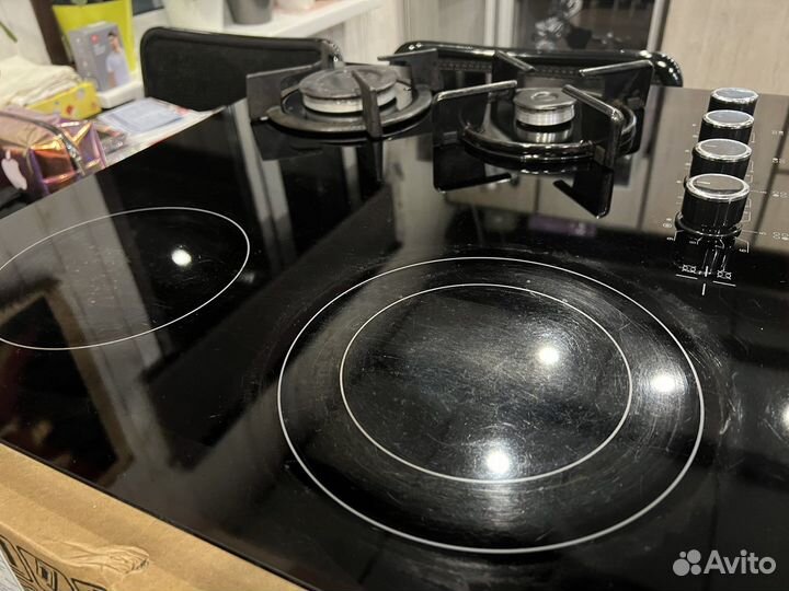 Варочная панель simfer h 6221 nevb газ+ электрика