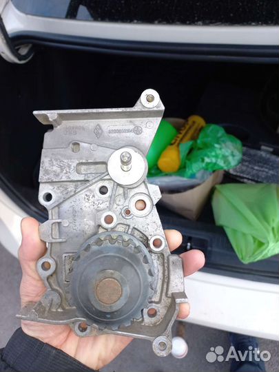 Водяная помпа рено флюенс