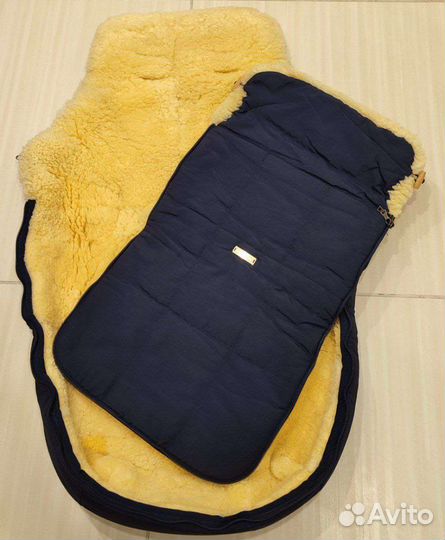 Детский меховой конверт Christ из овчины