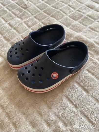 Сабы шлепки crocs c 10