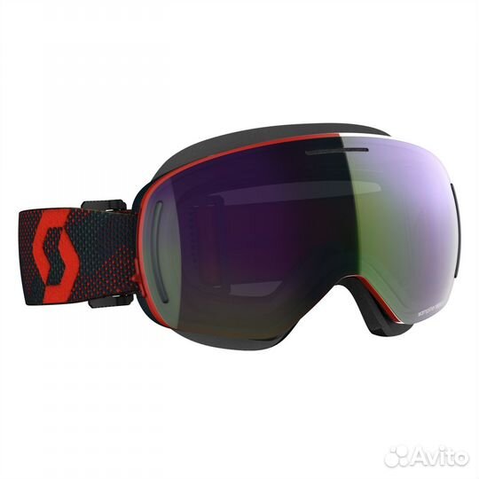Очки scott LCG Evo Snowcross red blue nights enhan