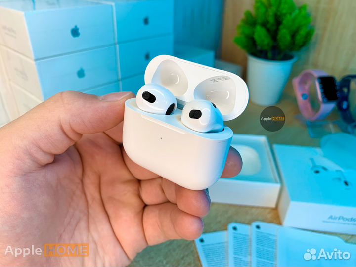 Наушники Airpods 3 Premium - Новые / Гарантия