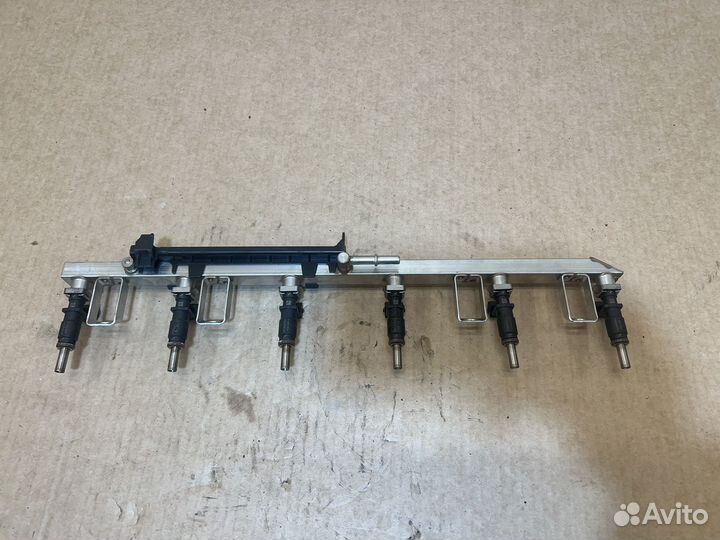 Форсунки n52 топливная рампа 72т.км bmw