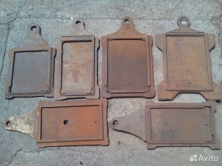 Дверцы печные, колосники. задвижка чугунные СССР