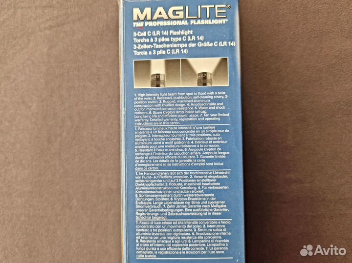 Фонарь Maglite США