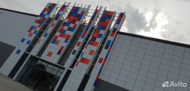 Фасадные металлоскассеты