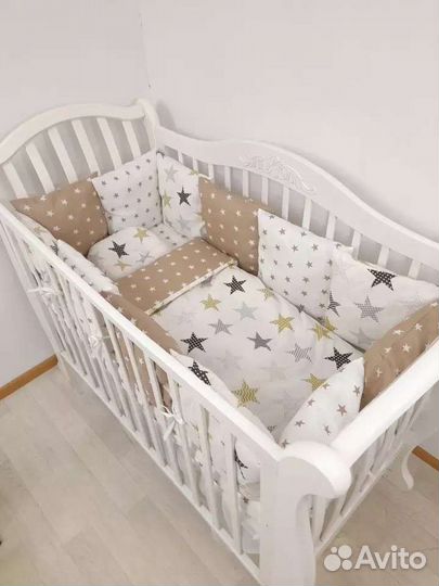 Бортики, одеяло, кокон, постель