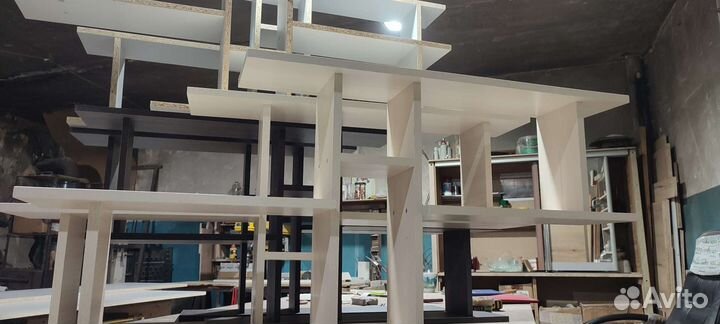 Полка ученическая офисная навесная