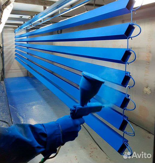 Порошковая покраска пескоструйная обработка