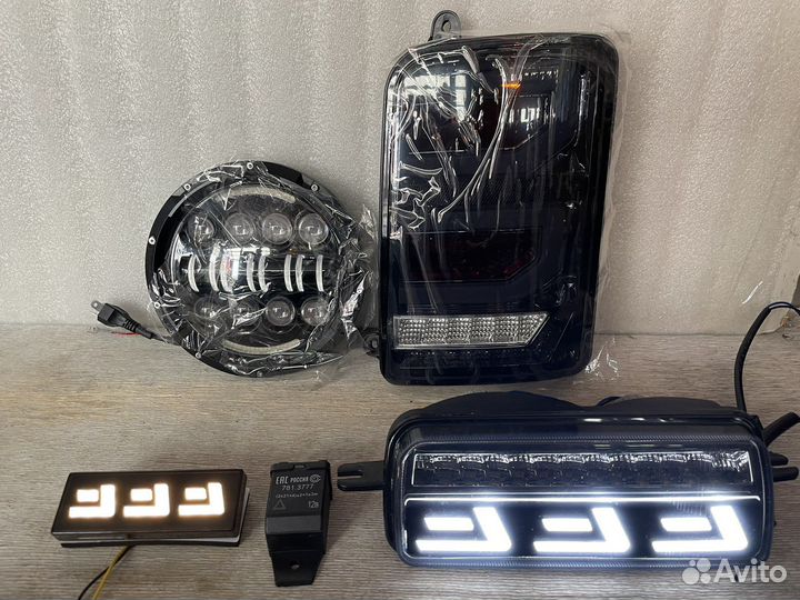 Комплект оптики на ниву