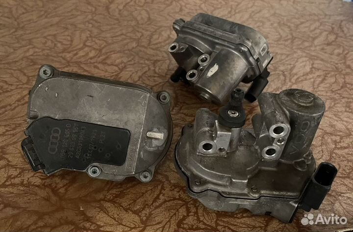 Сервопривод вихревых заслонок touareg