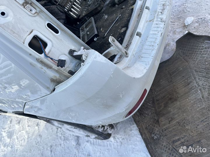 Бампер зад ларгус