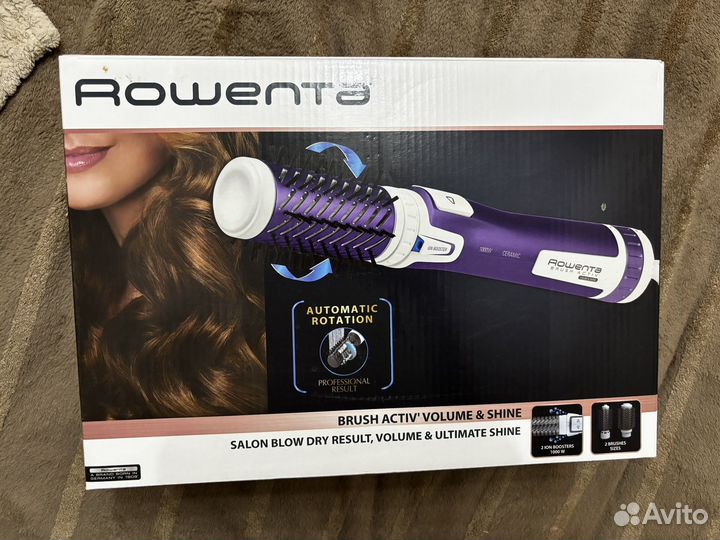 Фен-щетка rowenta