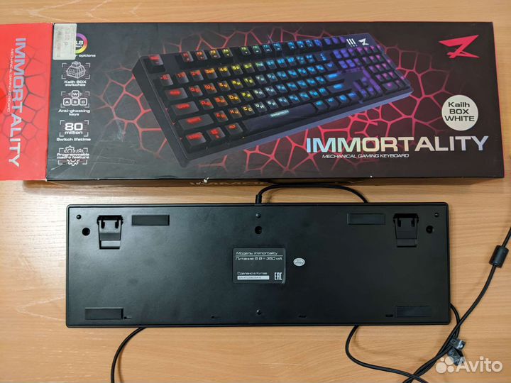 Механическая клавиатура ZET Gaming Immortality