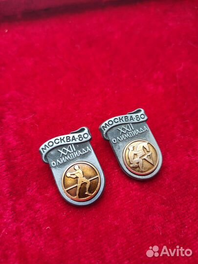 Значок Олимпийские игры 80