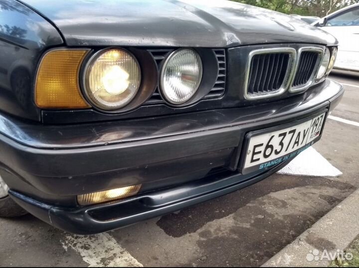 Передняя губа bmw 5 e34