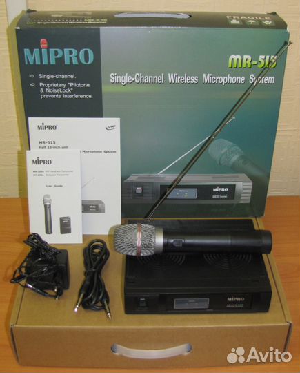 Микрофон Mipro MR-515 Вокал Радио Pro Кейскоробка