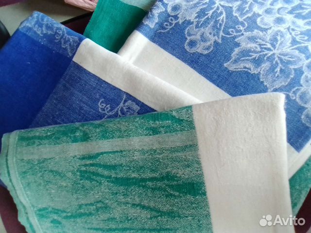 Скатерть лен жаккардов СССР 140 на 140