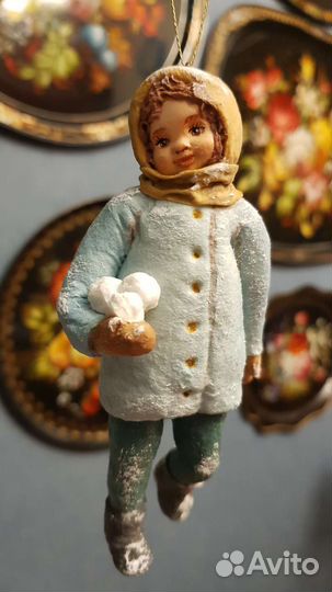 Ватная игрушка