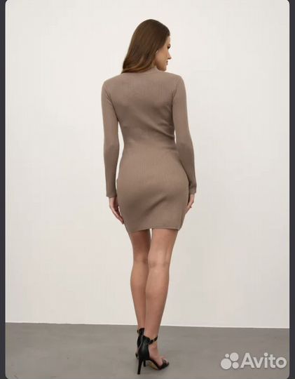 Платье трикотажное