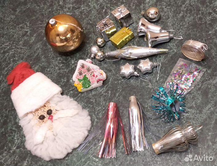 Елочные украшения СССР