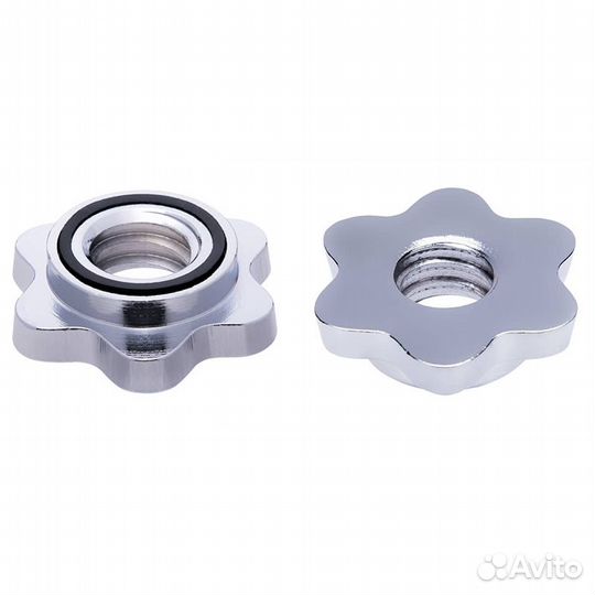 Гриф гантельный Voitto 40 см (железная ручка), d-2