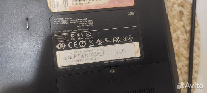 Ноутбук Samsung 300V5A