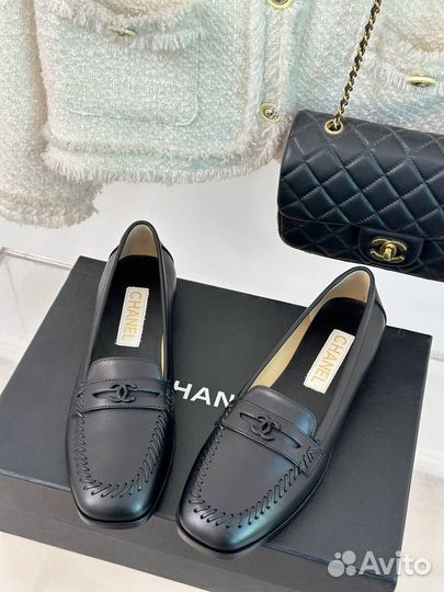 Лоферы женские chanel