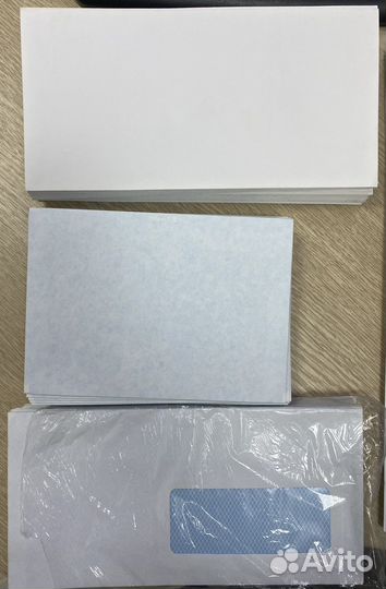 Почтовые конверты 4 вида