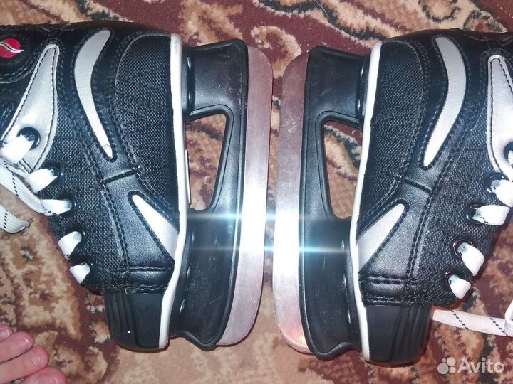 Коньки хоккейные larsen 31 размер б/у