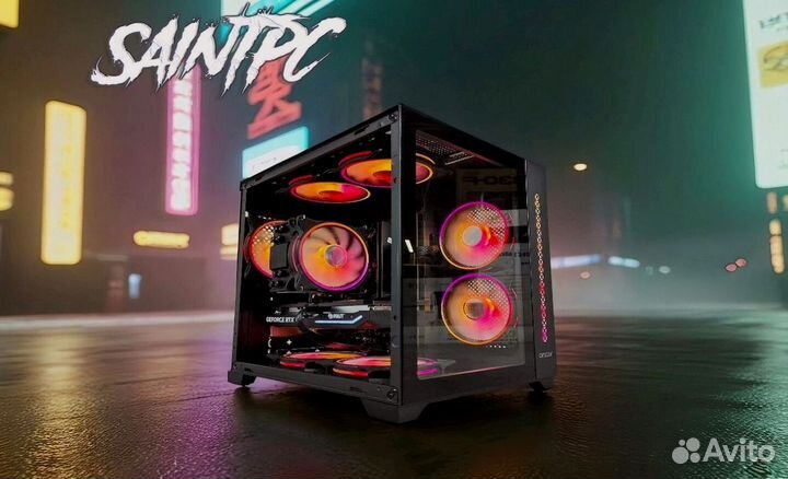 Игровой пк на видеокарте GF gtx 1050 Ti