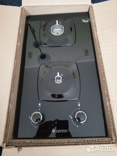 Газовая варочная панель Гефест 2-х конфорочная