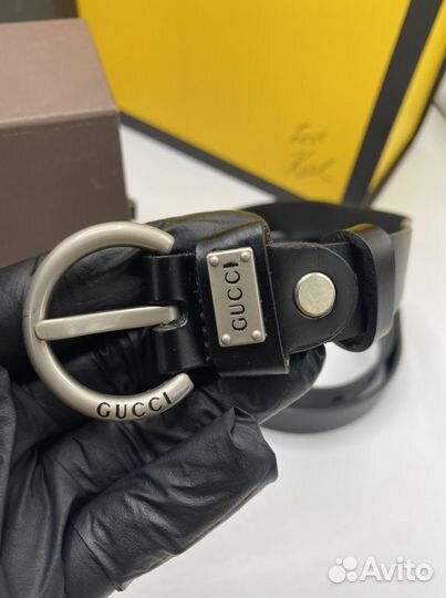 Ремень гучи тонкий