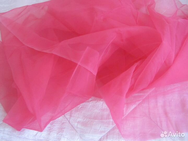 Ткань креп шёлк, органза