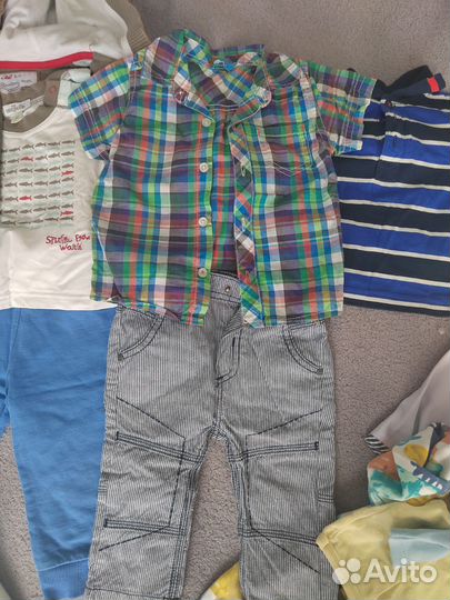 Вещи пакетом на мальчика 68