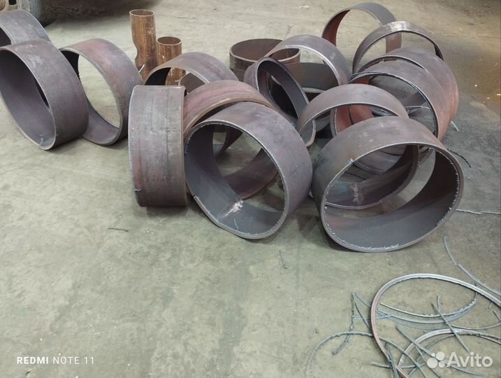 Кольца металлические