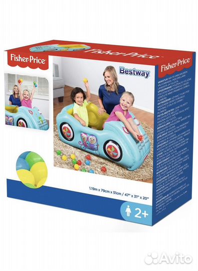 Сухой бассейн надувной с шариками