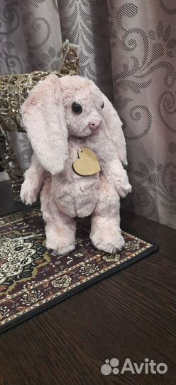 Зайка тедди ручной работы