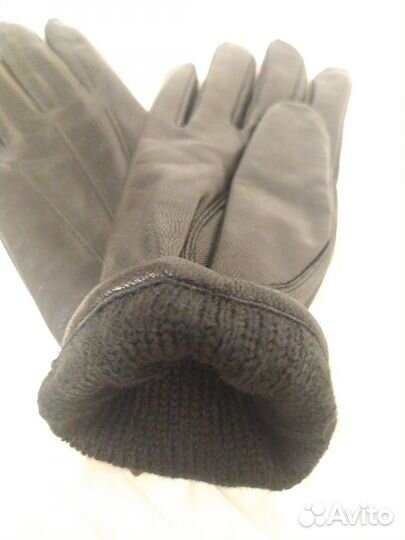 Перчатки кожаные новые, размер 18