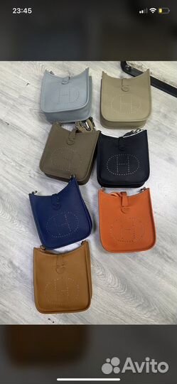 Сумки кожаные Hermes премиальном качестве