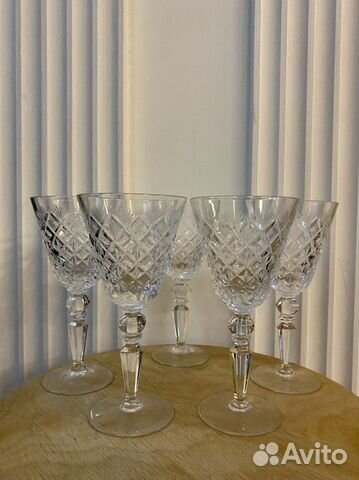 Бокалы фужеры хрустальные СССР