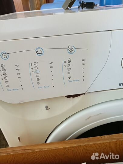 Стиральная машина бу indesit на запчасти