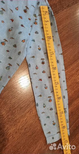 Рубашка детская лен